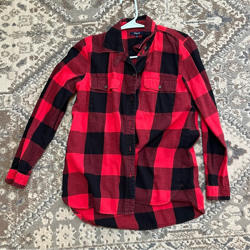 Madewell Buffalo Check flannel, S